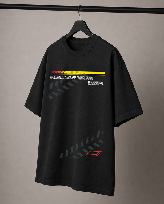Not Here to Finish Fourth | Classic Crew Tee