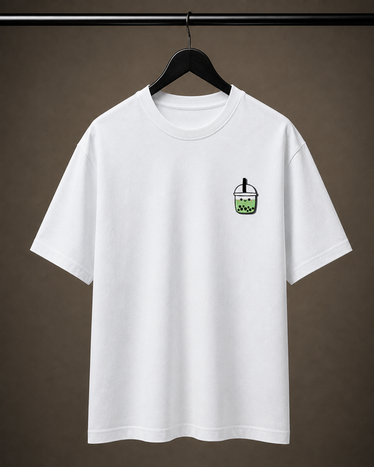 Wanna Grab Matcha? | Classic Crew Tee