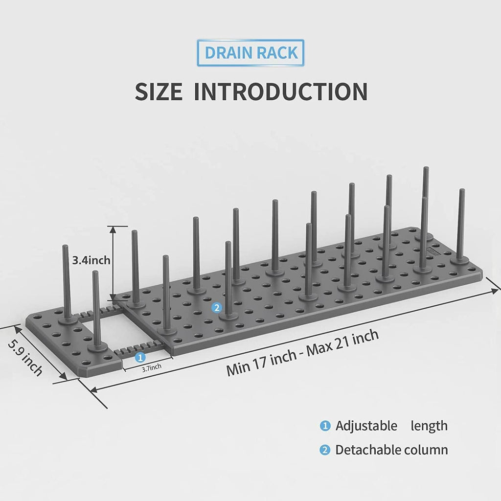 Adjustable Drawer Organizer Tray