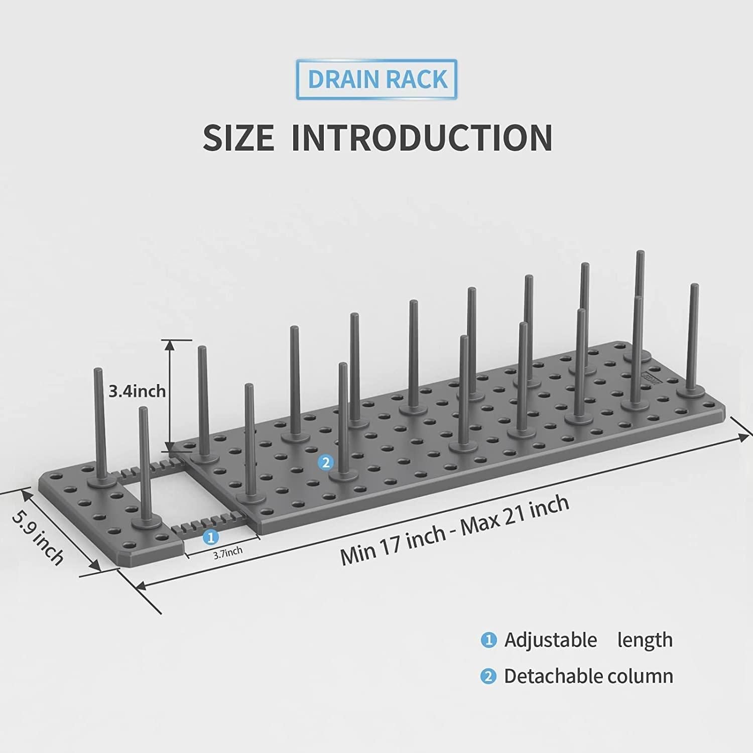 Adjustable Drawer Organizer Tray