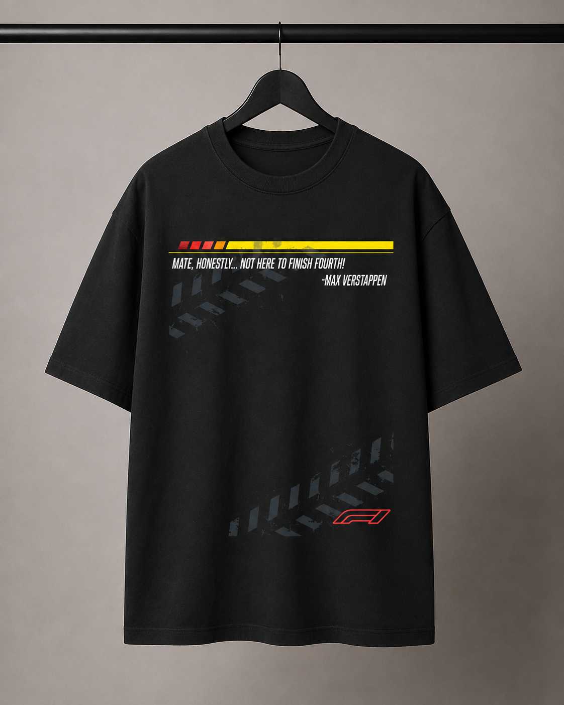 Not Here to Finish Fourth | Classic Crew Tee
