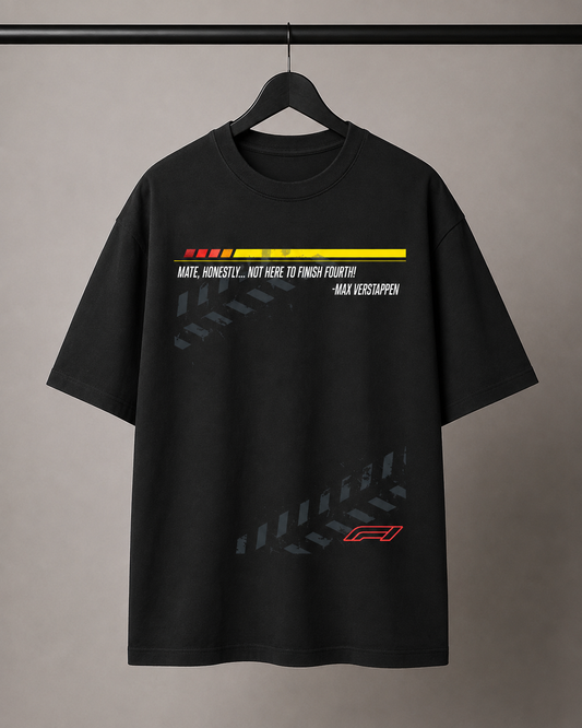 Not Here to Finish Fourth | Classic Crew Tee