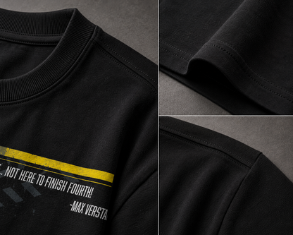 Not Here to Finish Fourth | Classic Crew Tee