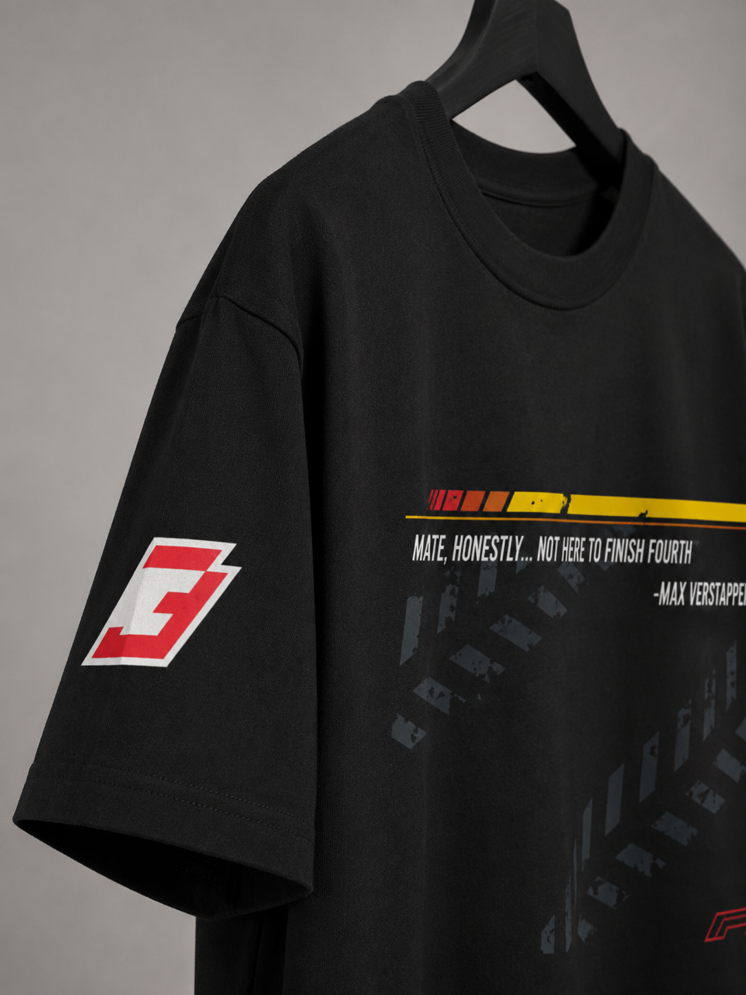 Not Here to Finish Fourth | Classic Crew Tee