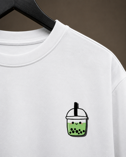 Wanna Grab Matcha? | Classic Crew Tee